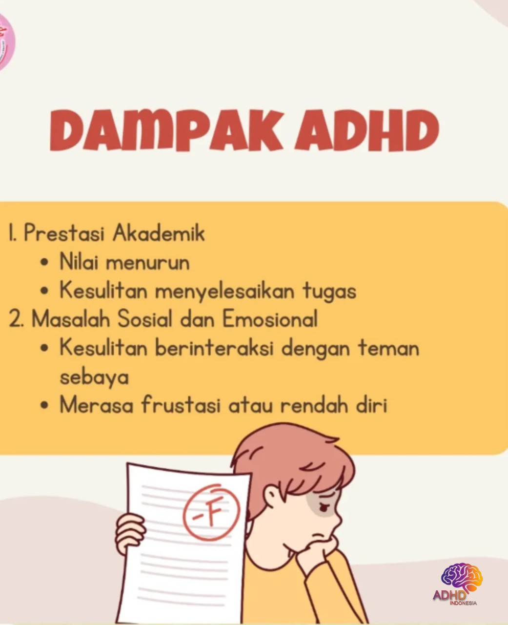 Dampak ADHD terhadap Proses Belajar Anak di Kota Sibolga