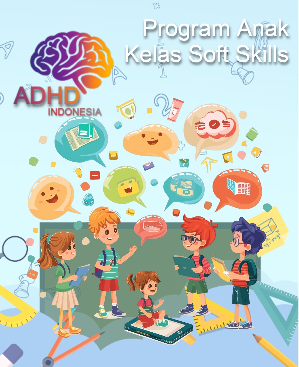 Program ADHD Indonesia Kota Sibolga Kelas Soft Skills Anak ADHD