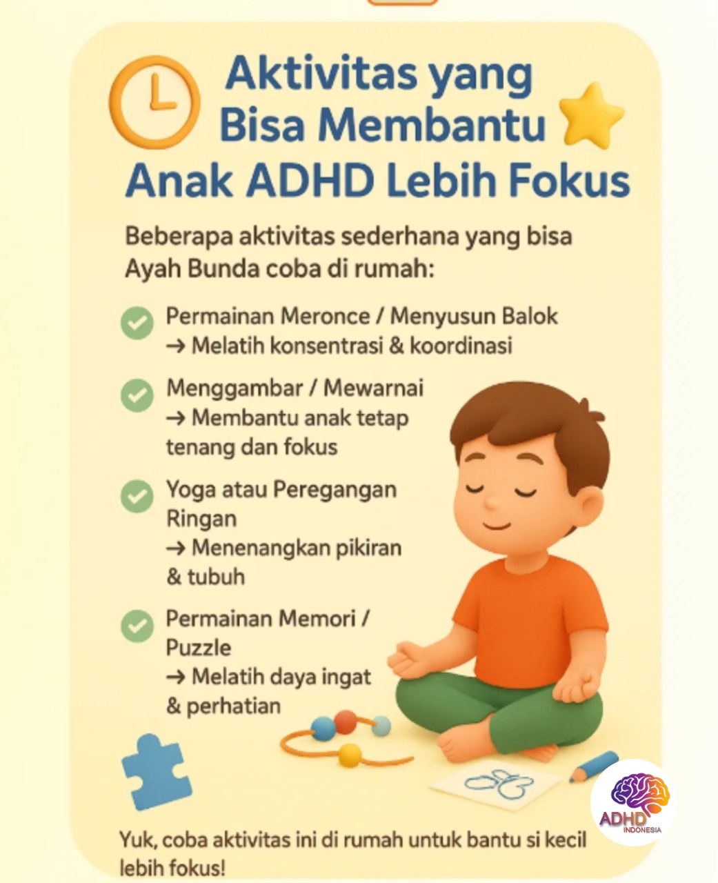 Pendekatan Edukatif yang Tepat untuk Anak ADHD di Kota Sibolga