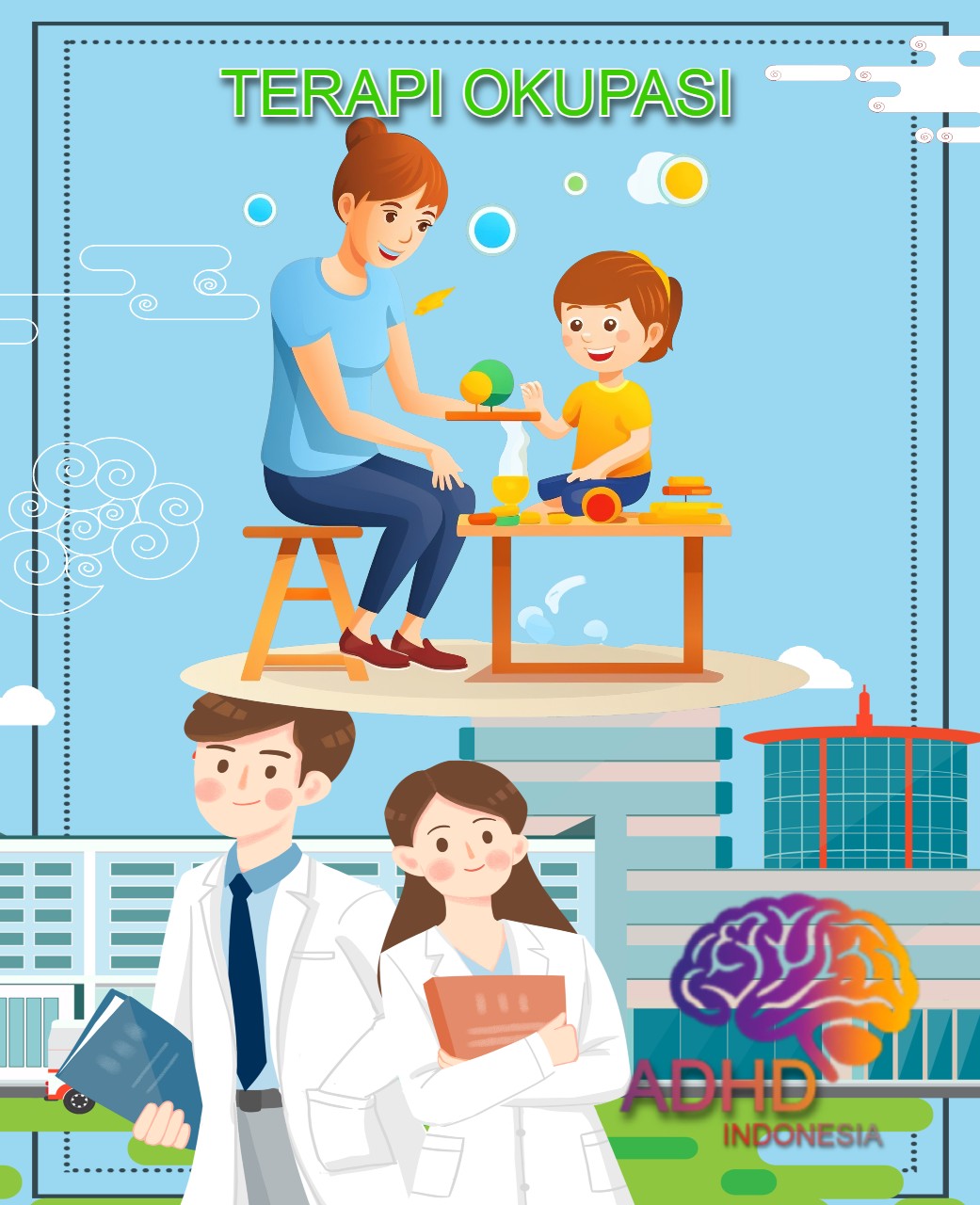Rujukan untuk Terapi Okupasi untuk Anak ADHD Indonesia Kota Sibolga